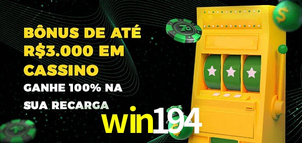 win194 melhor bônus de depósito