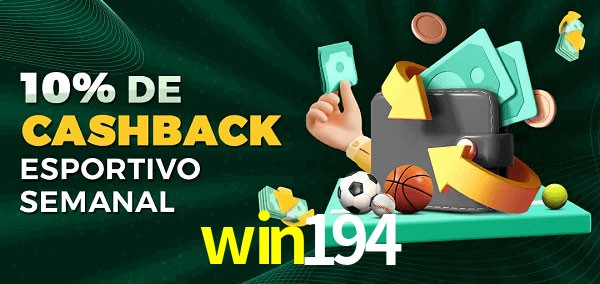 10% de bônus de cashback na win194